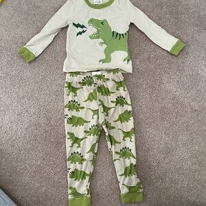 Dinosaur Pajama Set - Green